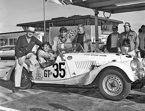 George Waltman after the 1968 Daytona 24-Hour Endurance Race