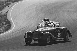 Lew Spencer in Babydoll IV Los Angeles Times Grand Prix at Riverside, California in 1962 