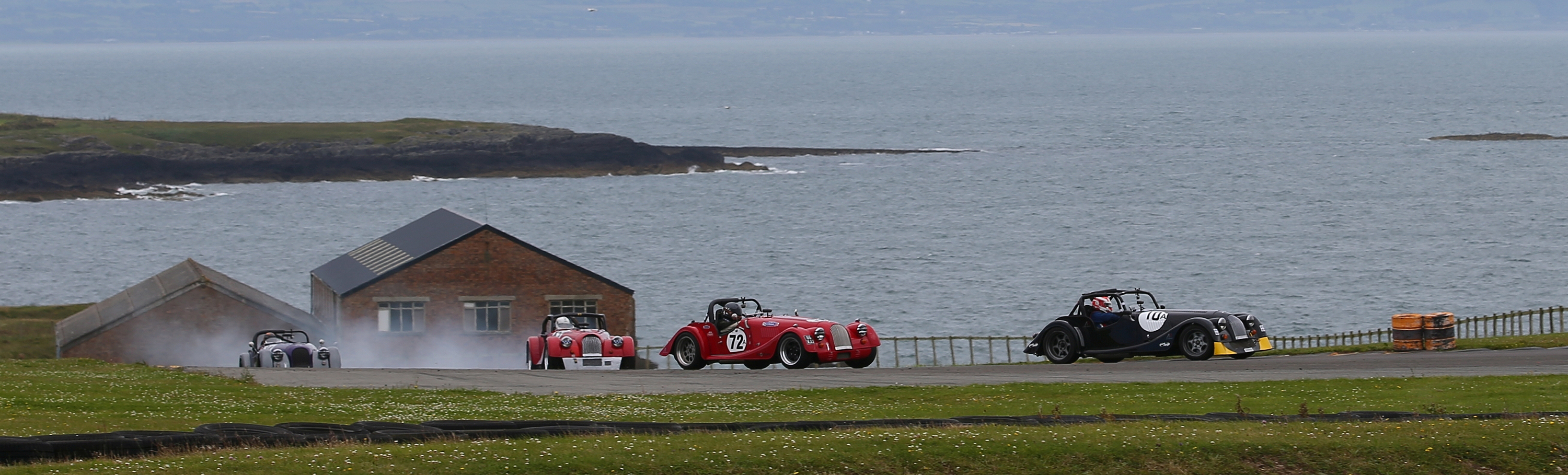Morgan Challenge by the seaside at Anglesey