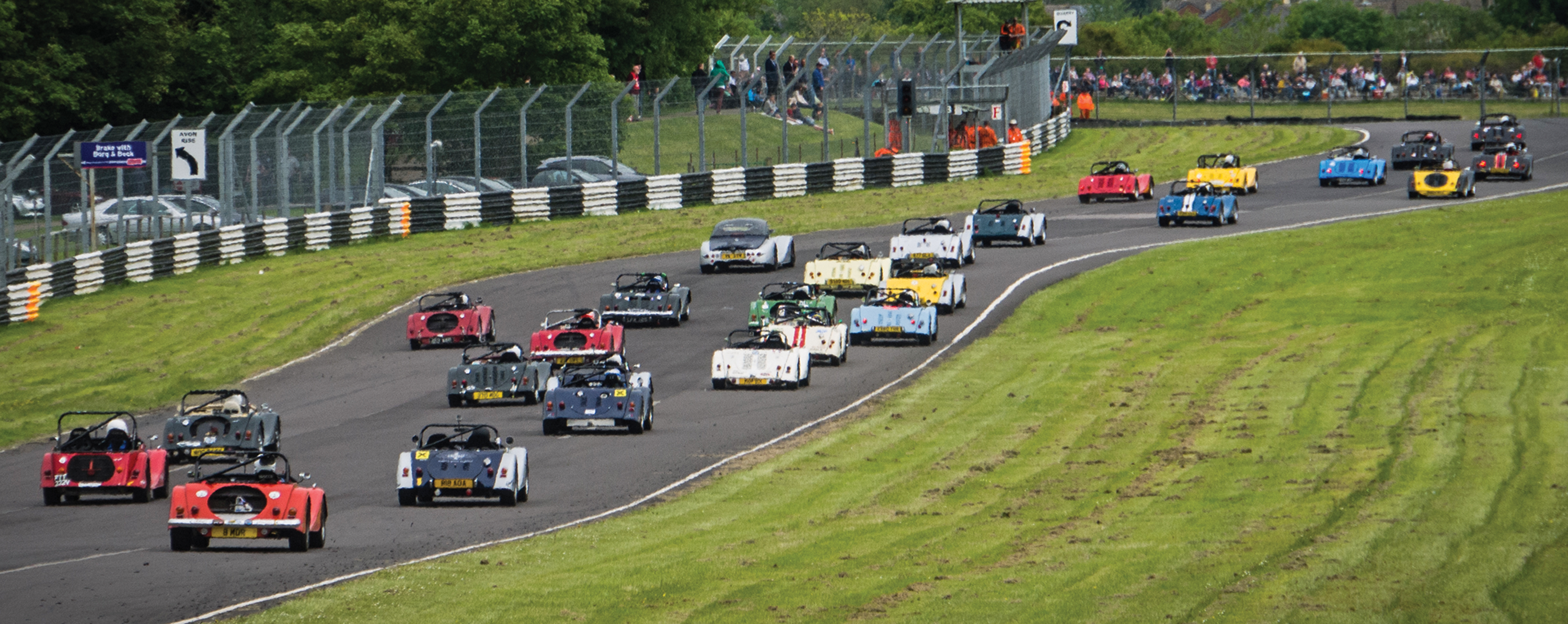 Morgan Challenge race at Castle Combe